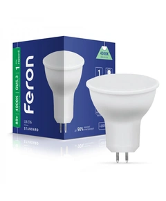 Светодиодная лампа Feron LB-216 8Вт G5.3 4000K | 40185