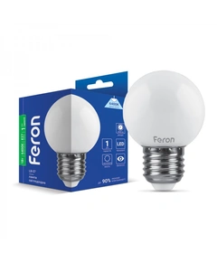 Светодиодная лампа Feron LB-37 1Вт E27 6400K | 25115