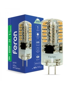 Светодиодная лампа Feron LB-522 3Вт G4 4000K | 25554